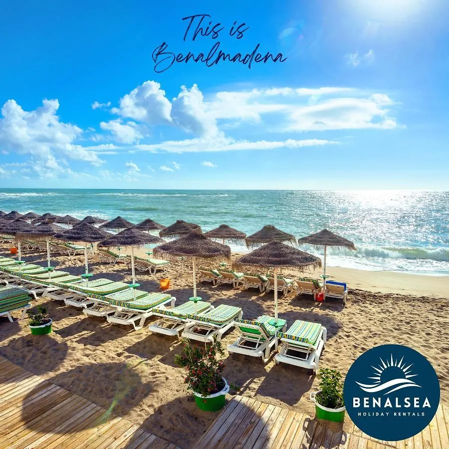 Premium Apartment 50 Mts From De The Beach In Pueblo Quinta Benalmadena